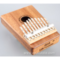 10-tone acacia wooden thumb piano